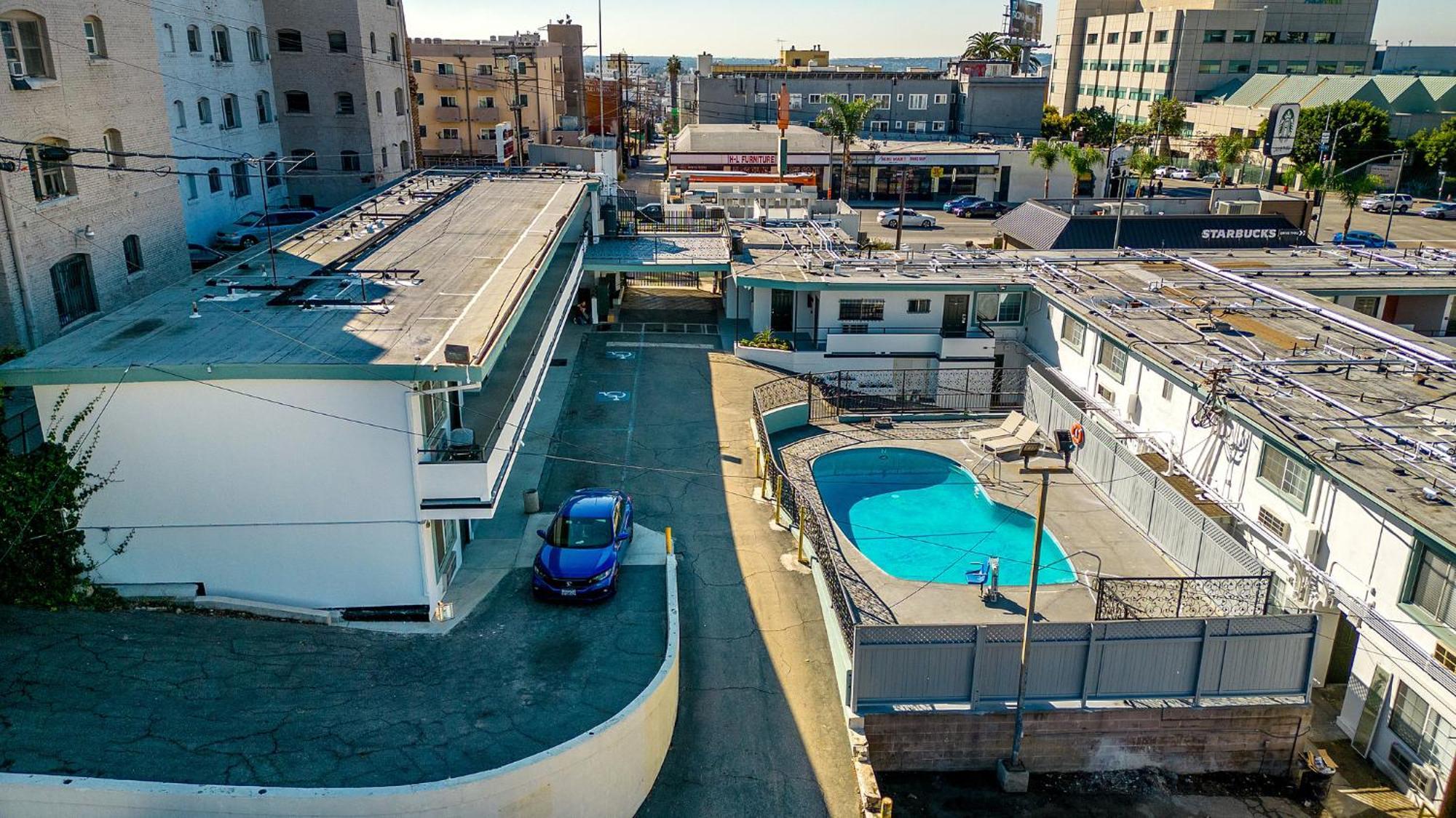 Motel La Royal Viking Los Angeles Exterior foto