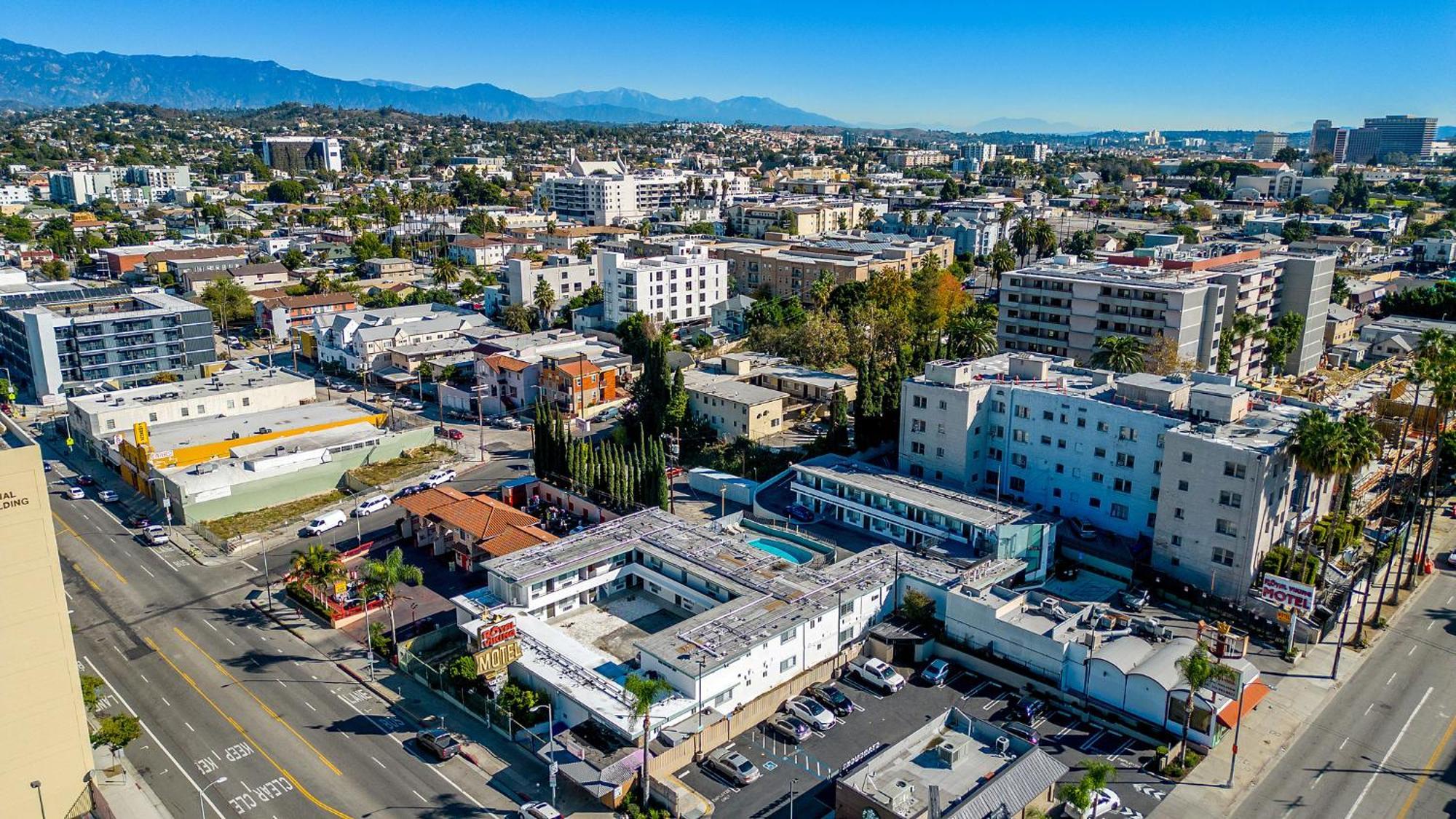 Motel La Royal Viking Los Angeles Exterior foto