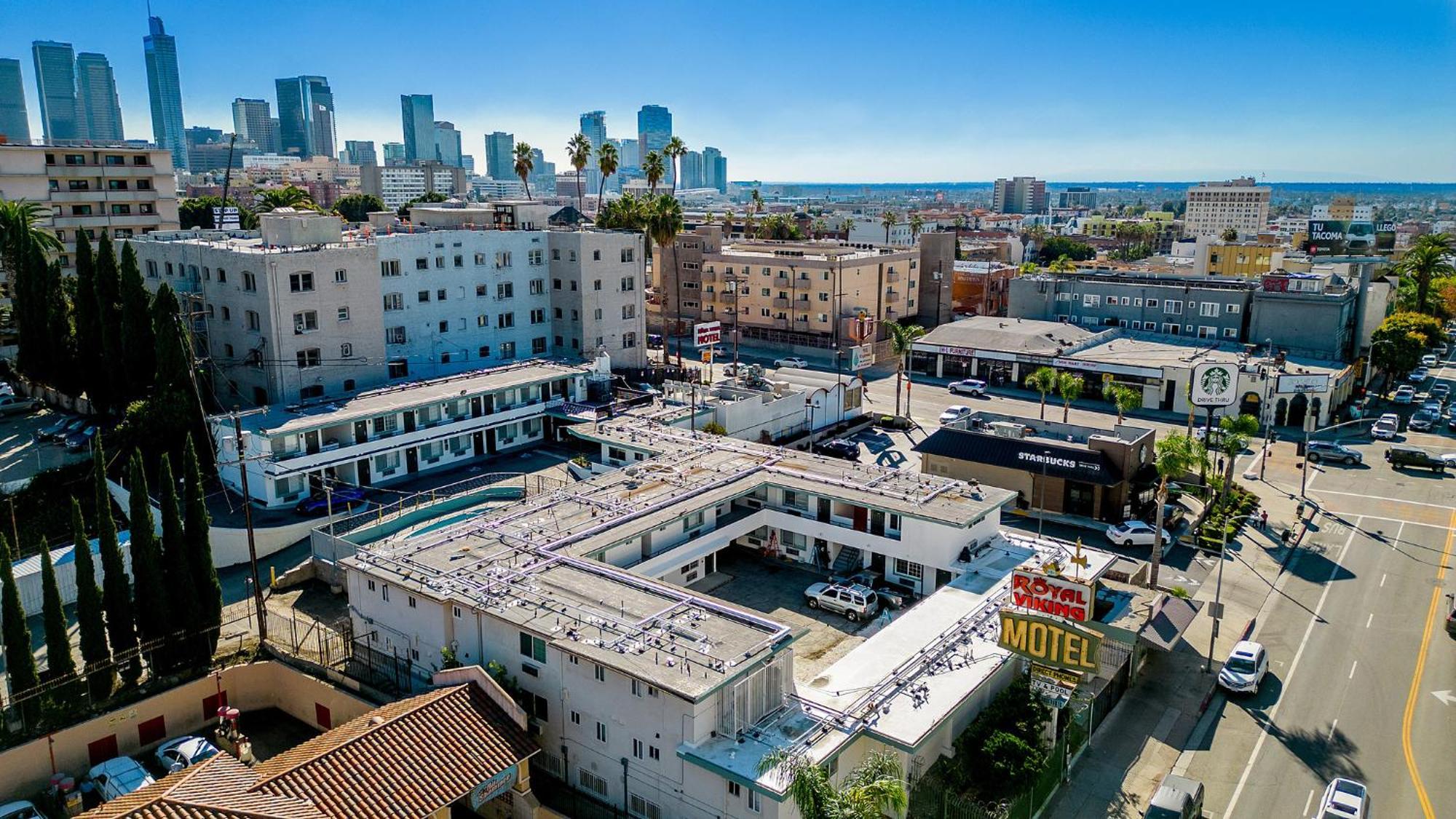 Motel La Royal Viking Los Angeles Exterior foto